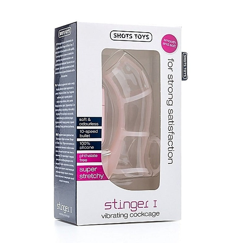 Stinger I Flesh by Shots Toys - Vibrating Cock Rings