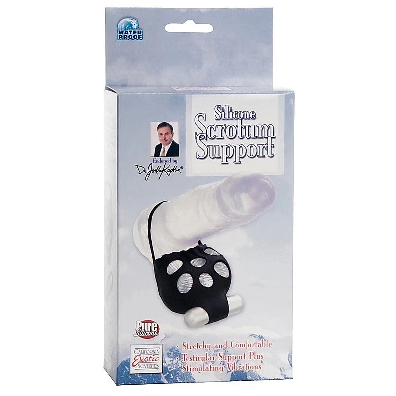 Dr. Joel Kaplan Silicone Scrotum Support Cock Ring - Stretchy Cock Rings