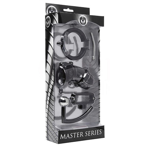 Oppressor Male Confinement Chastity Cage by XR Brands - Cock Rings