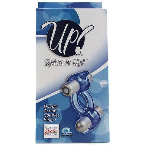 Up! Spice It Up! Double Action Couples Cock Ring - Cock Rings