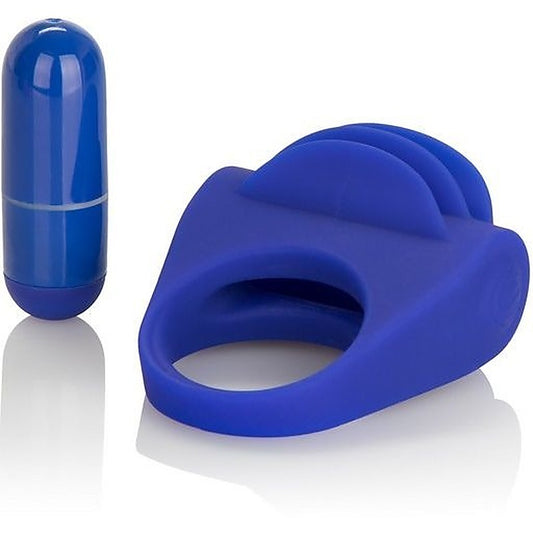 Silicone Fluttering Enhancer Cock Ring by California Exotics - Cock Rings