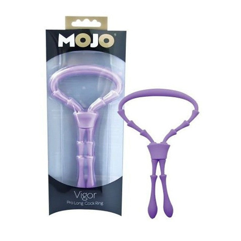 Mojo Vigor Cock Ring Purple by Icon Brands - Cock Rings