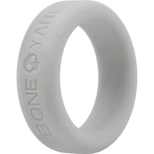 Boneyard Silicone Cock Ring Grey 45MM by C1R Releasing - Cock Rings
