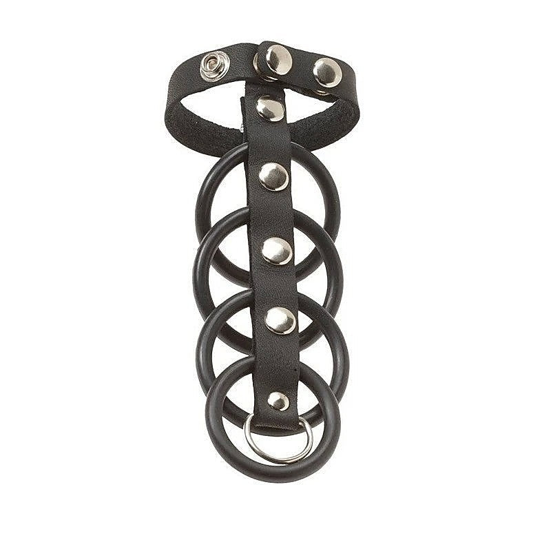 4 Ring Changeable Gates by Spartacus Enterprises - Cock Rings
