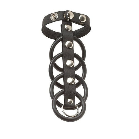 4 Ring Changeable Gates by Spartacus Enterprises - Cock Rings