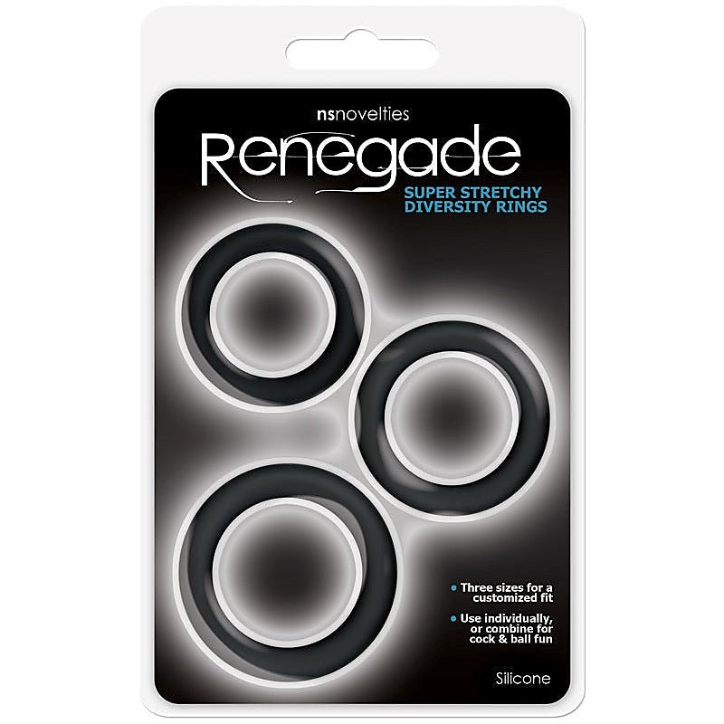 Renegade Diversity Rings by NS Novelties - Cock Rings