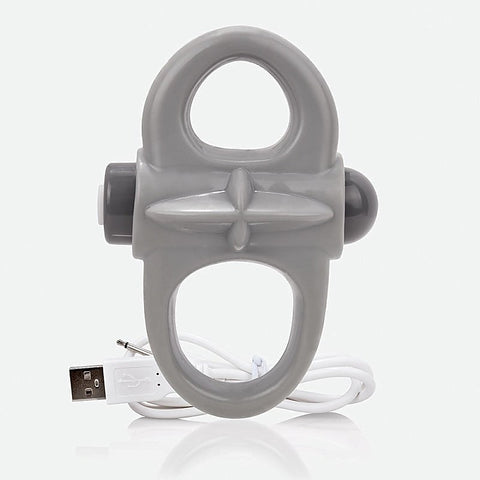 Charged Yoga Vibrating Cock Ring by Screaming O - Cock Rings