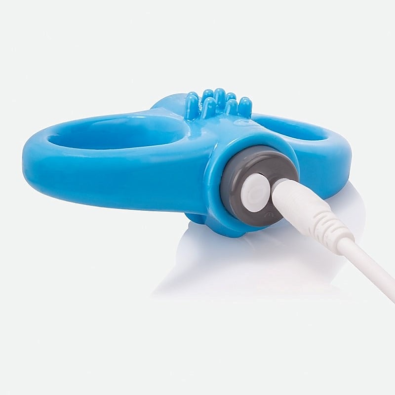 Charged Yoga Vibrating Cock Ring by Screaming O - Cock Rings