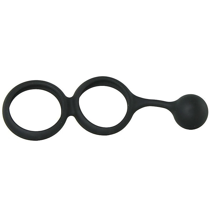 Scrotum Ring with Weight Ball Banger by Nasstoys - Cock Rings