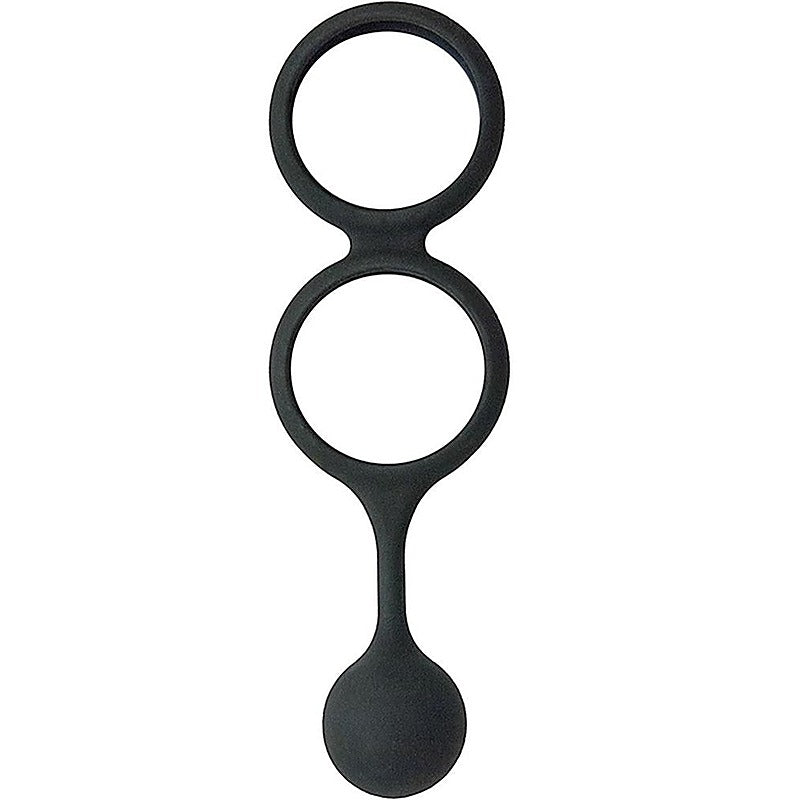 Scrotum Ring with Weight Ball Banger by Nasstoys - Cock Rings