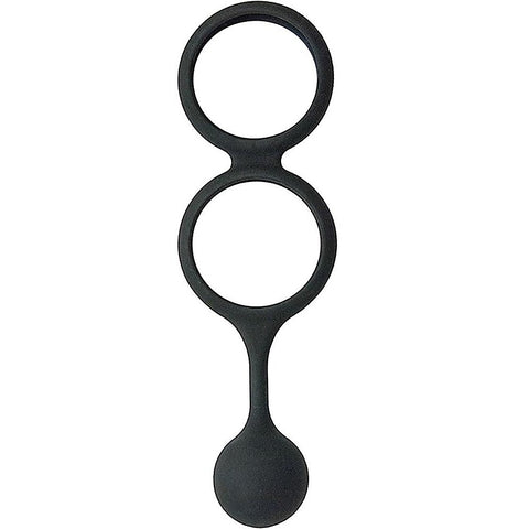 Scrotum Ring with Weight Ball Banger by Nasstoys - Cock Rings