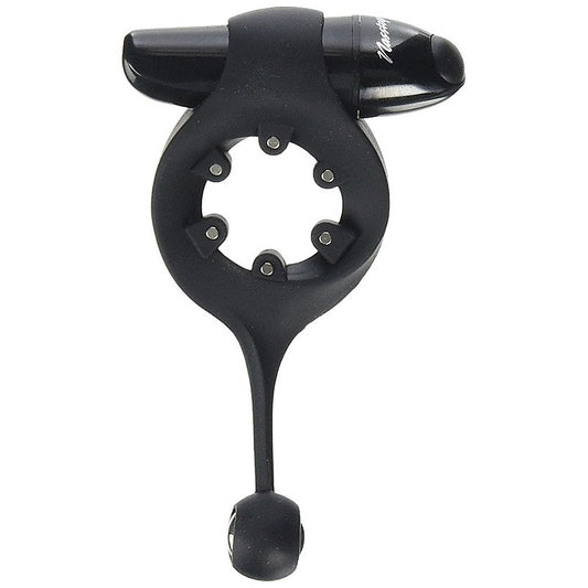 Mack Tuff Power Ultra Cock Ring Black by Nasstoys - Cock Rings