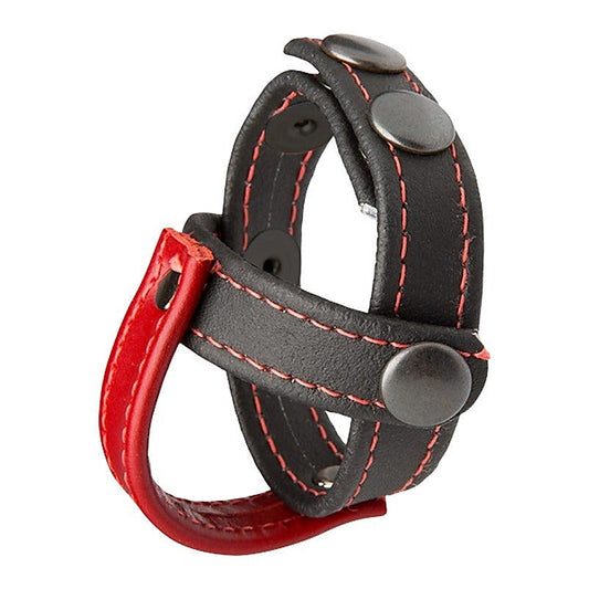 Kink Cock and Balls Sub Presenter by Doc Johnson - Stretchy Cock Rings
