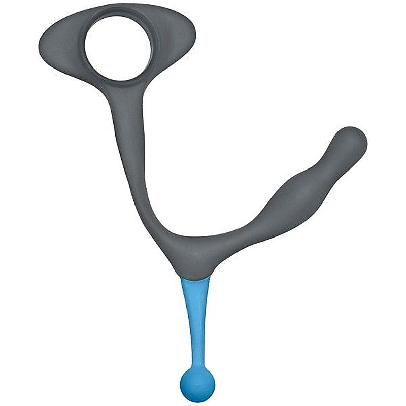 Optimale Duo C-Ring and P-Massager by Doc Johnson - Cock Rings