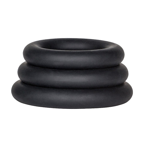 Silicone Support Stretchy Cock Rings by California Exotics - Cock Rings