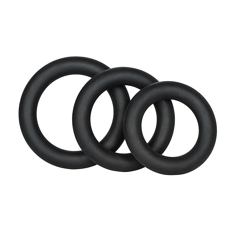 Silicone Support Stretchy Cock Rings by California Exotics - Cock Rings