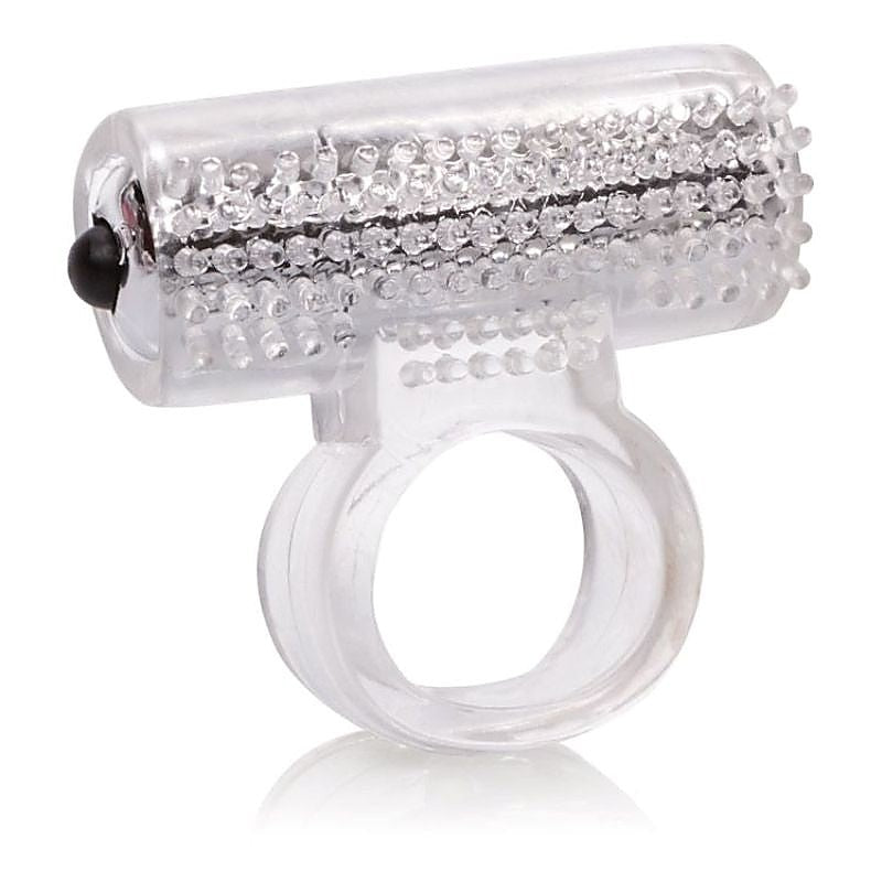 Vibrating Action Enhancer Cock Ring by California Exotics - Cock Rings