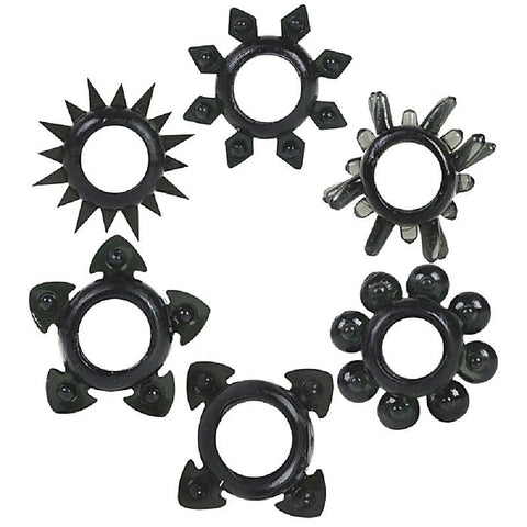 Tower of Power Stretchy Cock Rings by Doc Johnson - Stretchy Cock Rings