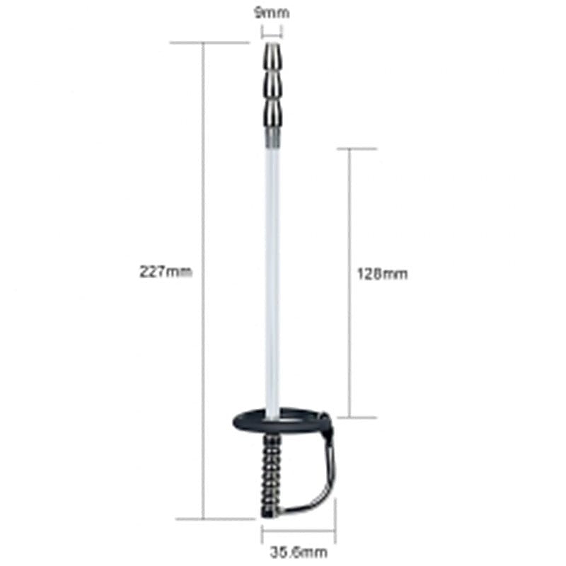 Emperor Metal Through Hole Penis Plug by Lovetoy - Penis Plugs