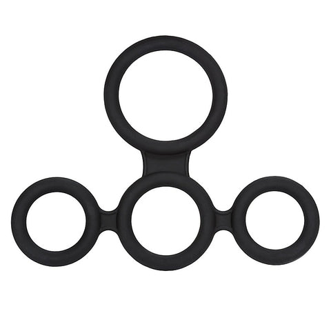 Big Man's Spreader Stretchy Cock Ring by California Exotics - Ball and Cock Toys