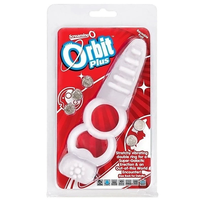 Professional-Grade Orbit Plus by Screaming O - Vibrating Cock Rings
