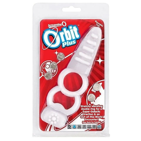 Professional-Grade Orbit Plus by Screaming O - Vibrating Cock Rings