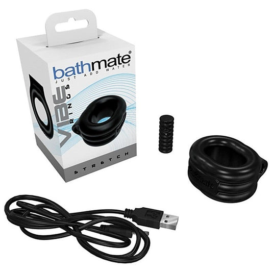 Rechargeable Vibe Cock Ring Stretch by Bathmate - Cock Rings