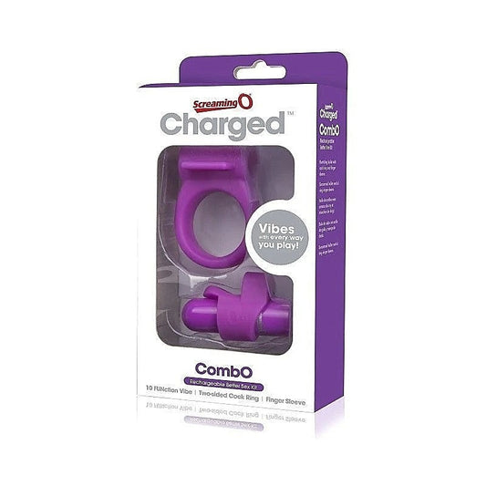 Charged CombO Purple by Screaming O - Sex Kits