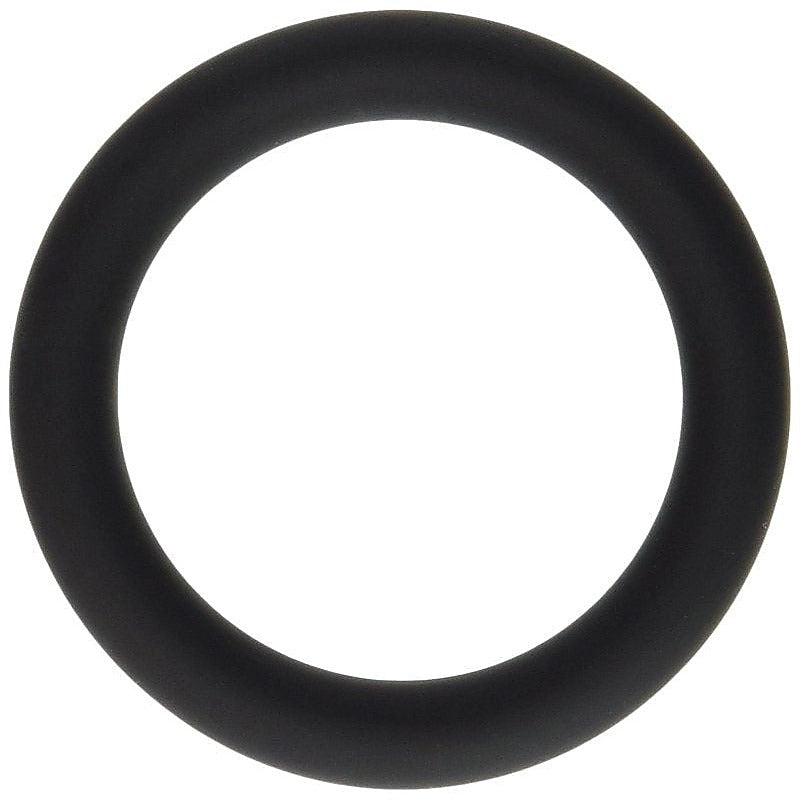 Silicone C-Ring 1 7/8 Inch Black by Tantus - Stretchy Cock Rings