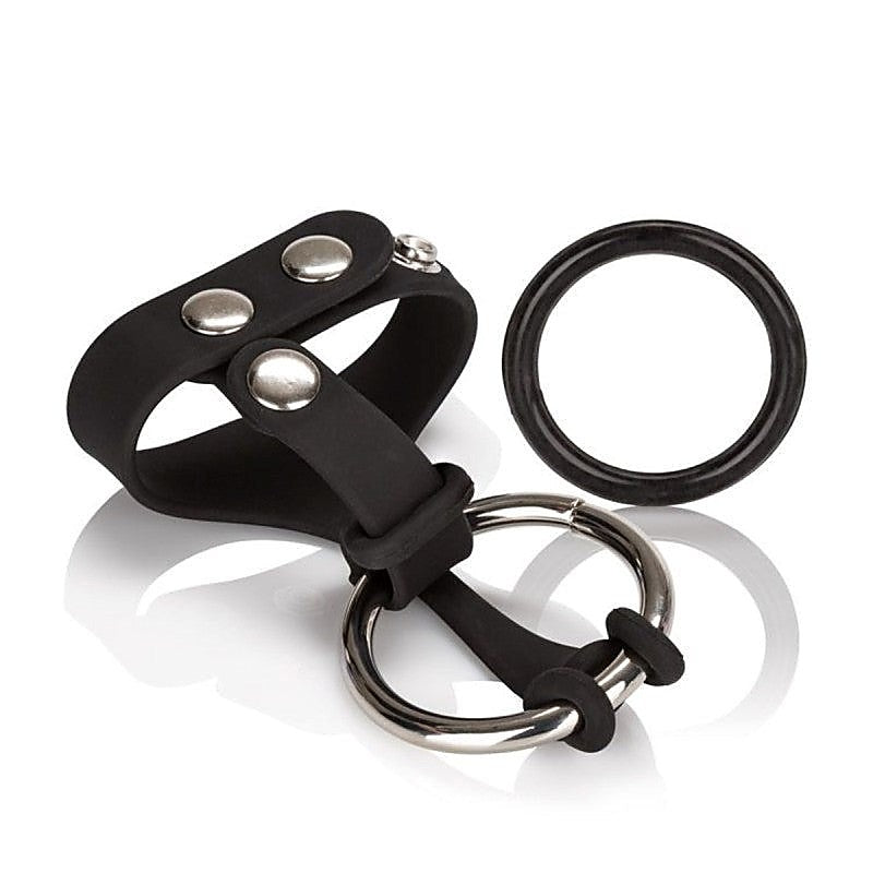 Adjustable Male Pleasure Ball Spreader Set - Ball and Cock Toys