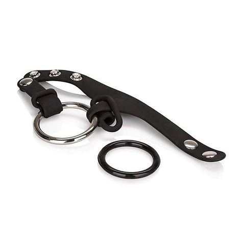 Adjustable Male Pleasure Ball Spreader Set - Ball and Cock Toys