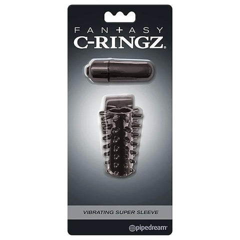 Fantasy C-Ringz Vibrating Super Cock Sleeve - Cock Rings