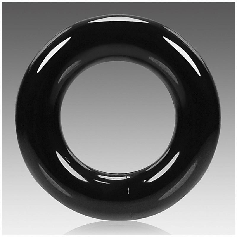 Premium OXR-1 Jelly Cock Ring Black by Oxballs - Stretchy Cock Rings