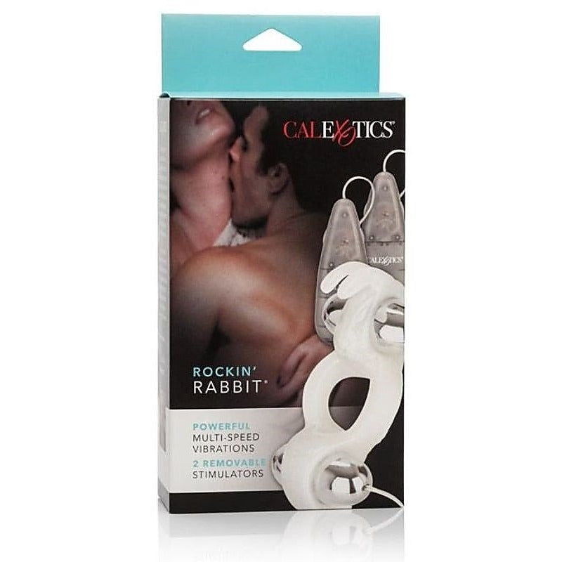 Premium Rockin' Rabbit Dual Vibrating Cock Ring - Cock Rings