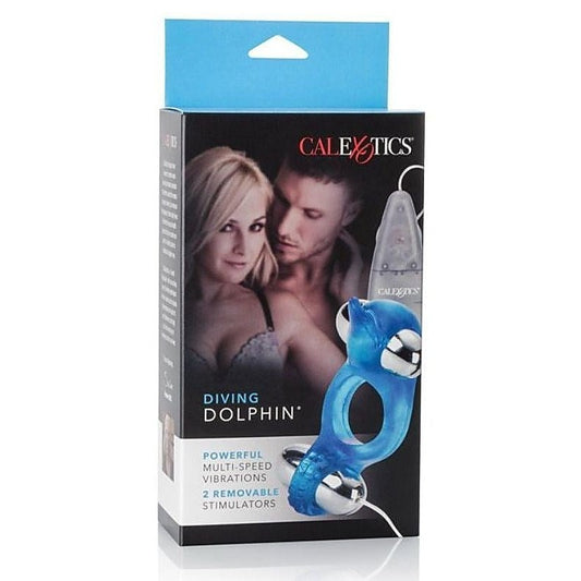Diving Dolphin Triple Action Pleasure Cock Ring - Cock Rings
