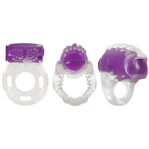Ring True 3 Unique Pleasure Rings by Evolved - Cock Rings