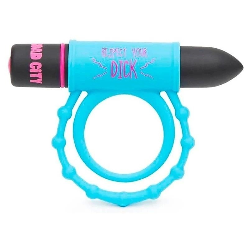 Respect Your Dick Vibrating Cock Ring by Love Honey - Cock Rings