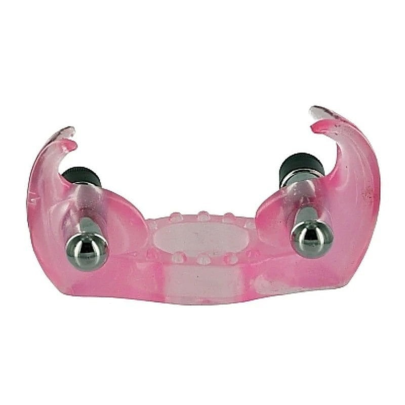 Trinity Vibes Dual Rabbits Vibrating Cockring by XR Brands - Cock Rings