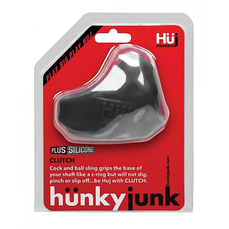 Hunkyjunk CLUTCH Cock/Ball Sling For Weekend Pleasure Premium Silicone - Ball and Cock Toys
