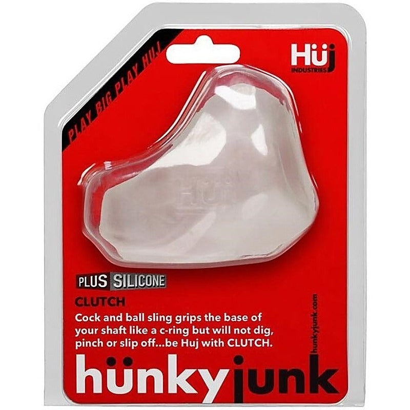 Hunkyjunk CLUTCH Cock/Ball Sling For Weekend Pleasure Premium Silicone - Ball and Cock Toys