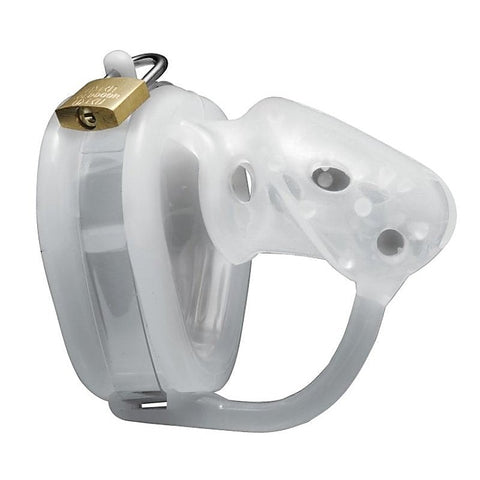Spiked Chamber Silicone Male Chastity Device by XR Brands - Male Chastity