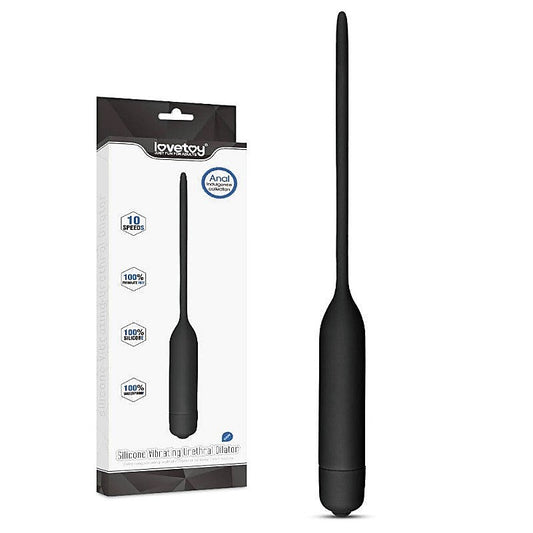 Silicone Urethral Vibrator by Lovetoy - Cock Rings