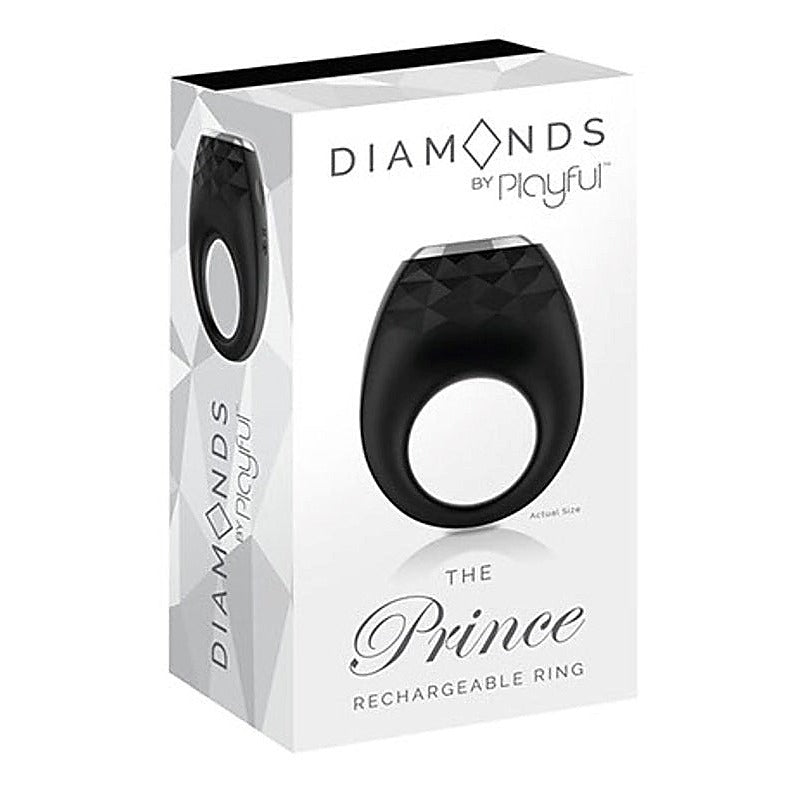 Premium The Prince Rechargeable Ring by Evolved - Stretchy Cock Rings