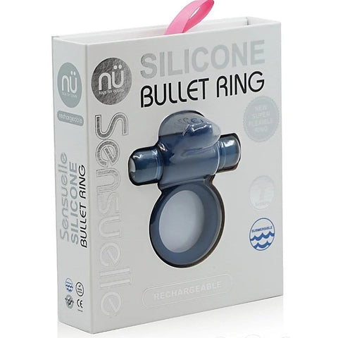 Premium Silicone Bullet Ring by Nu Sensuelle - Cock Rings