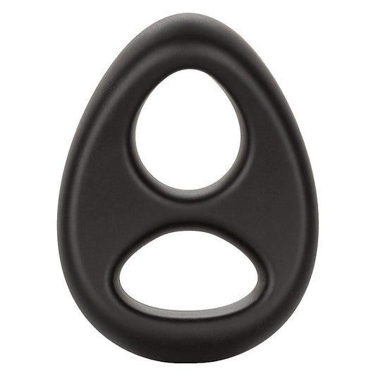 Ultra Soft Stretchy Dual Cock Ring by California Exotics - Stretchy Cock Rings