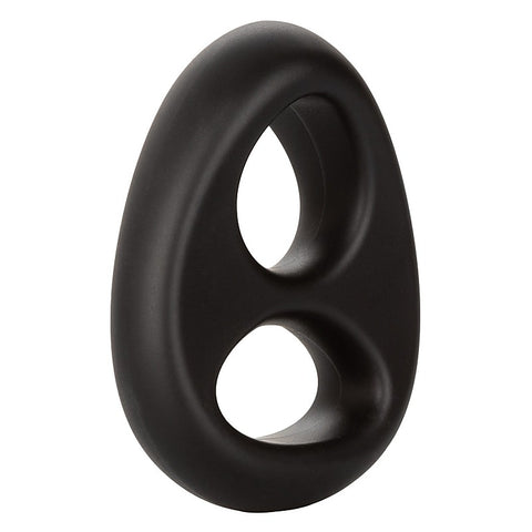 Ultra Soft Stretchy Dual Cock Ring by California Exotics - Stretchy Cock Rings
