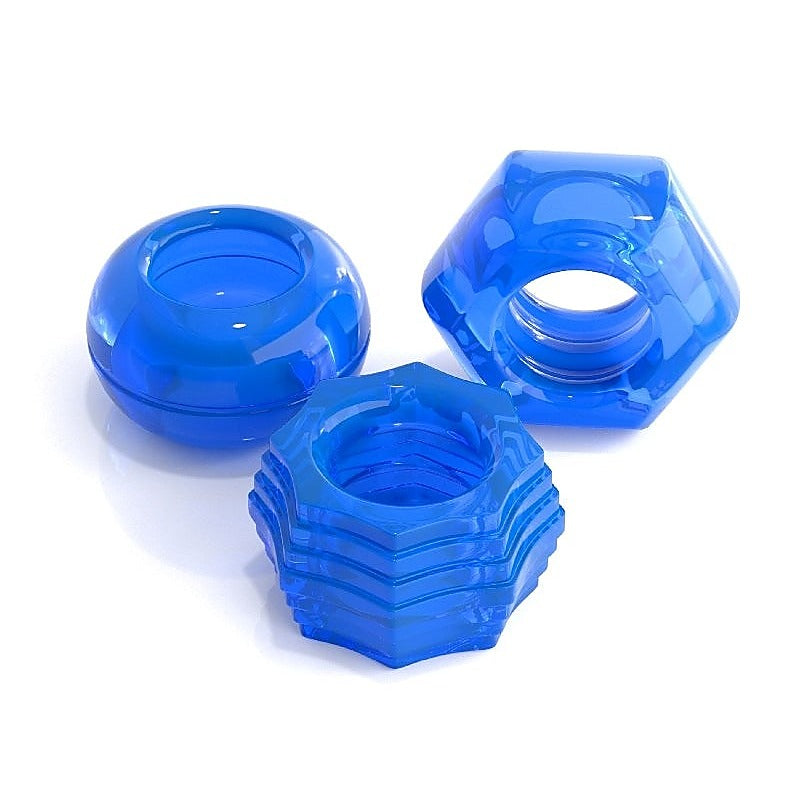 Classix Deluxe Stretchy Cock Ring Set by Pipedream Products - Cock Rings