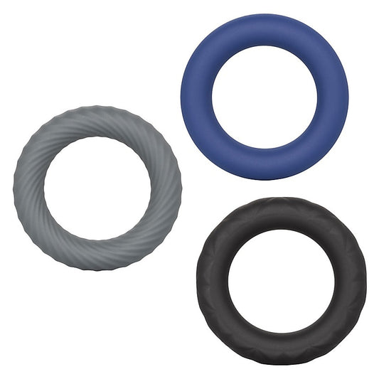 Link Up Ultra-Soft Extreme Stretchy Cock Ring Set - Cock Rings