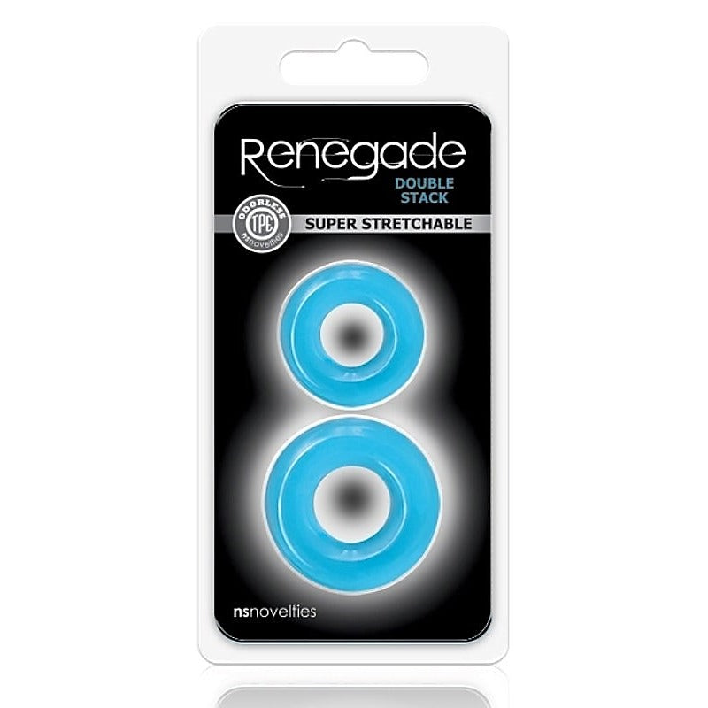 Premium Renegade Double Stack by NS Novelties - Cock Ring Sets