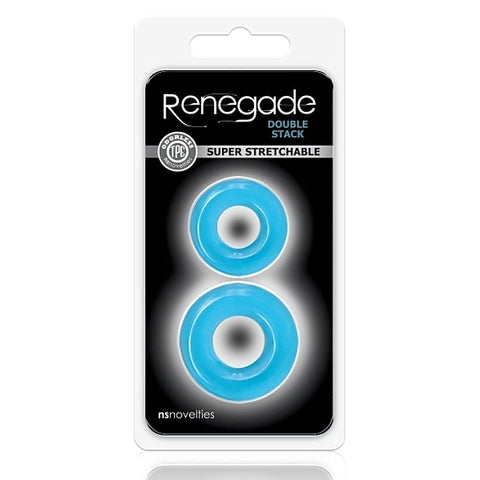 Premium Renegade Double Stack by NS Novelties - Cock Ring Sets